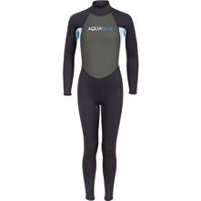 Aqua Blue 3mm Girl's Full Wets Picture