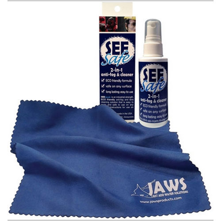 JAWS SEEsafe Anti-Fog and Cleaner 2 fl. oz with JAWScloth