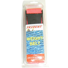 Trident Nylon Weight Belt with Picture
