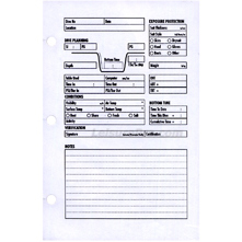3 Ring Binder Logbook Replacement Pages (30 Pages, 60 Logs)