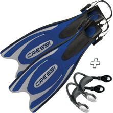 Cressi Frog-Plus Fins with Bun Picture