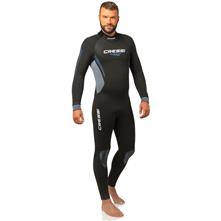 7mm Men's Rear Zip Wetsuit 7200 M Dive Stretch Series 