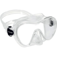 Cressi Single Lens Frameless Scuba Mask for Good Visibility - F-Dual:  Designed in Italy