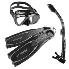 Cressi Reaction Fin Black Skir Picture