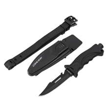 Cressi Skorpion Knife-Black Bl Picture