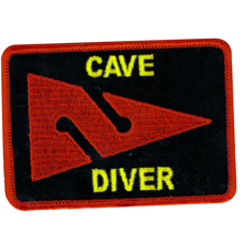 Dive Patches, Cave Diver Patch Picture