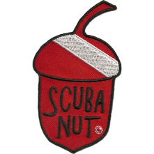 Dive Patches, Scuba Nut Acorn Picture