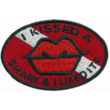 Dive Patches, I Kissed a Shark Picture
