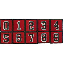 Dive Patches Numbers Patch Picture