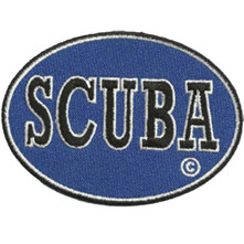 Dive Patches Oval Scuba Patch Picture