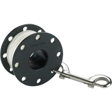 Dive Rite Finger Spool 60' Black|White