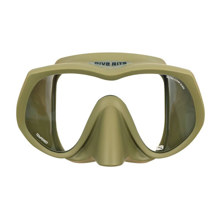Dive Rite ES155 Frameless Mask, OD Green