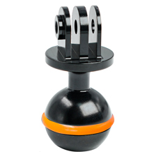 DiveVolk Action Camera to Ball Picture