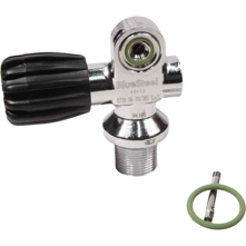 Blue Steel Pro DIN/Yoke Valve Picture