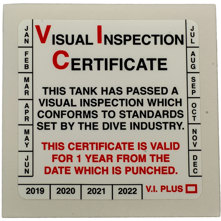 Visual Inspection Certificate Picture