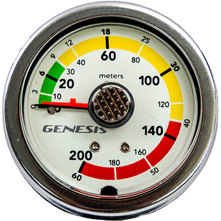 Genesis Depth Gauge 200' (60m) Picture
