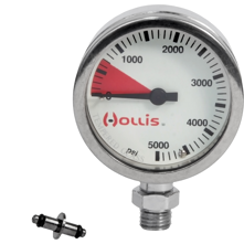 Hollis Pressure Gauge Brass Mo Picture