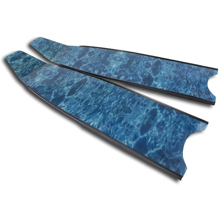 Leaderfins Blue Camo Blades Picture
