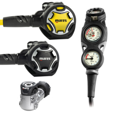 Mares Dual 15X Regulator with  Picture