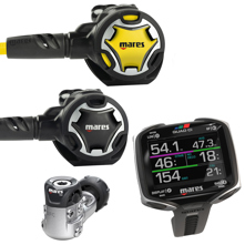 Mares Dual 15X Regulator with  Picture