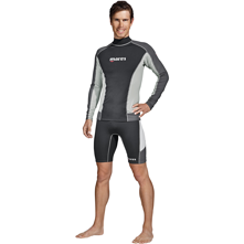 Mares Men's Rash Guard Trilast Picture