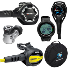 Mares Dual 15X Regulator with  Picture