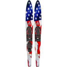 O'Brien Flag Combo Water Skis Picture