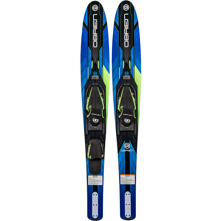 O'Brien Vortex Combo Water Skis with X7/RT Bindings - Scuba