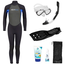 Blue Reef Aqua Blue Boy's Full Picture