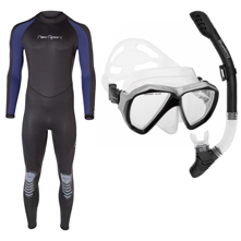 NeoSport 5mm Men's Full Wetsui Picture