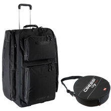 Cressi Moby 5 Black Bag with W Picture