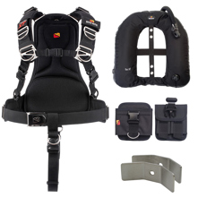 SCUBAPRO - 3-GAUGE IN-LINE CONSOLE PLASTIC PG