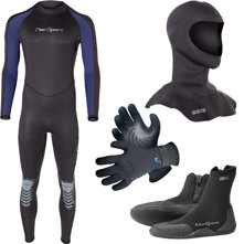 NeoSport 5mm Men's Full Wetsui Picture