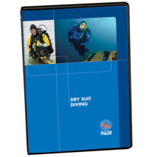 PADI Dry Suit Diver DVD, Diver Picture