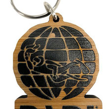 Padi Wood Key Chain Picture