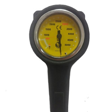 Poseidon Pressure Gauge, Yello Picture