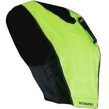 X-Large Scuba Choice Adult Neon Yellow Snorkel Vest with Name box 