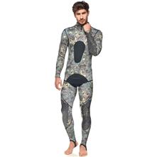 Sporasub 3mm Reef CAMU Spearfishing Wetsuit Sz LARGE PANTS ONLY Camo Dive Bottom 
