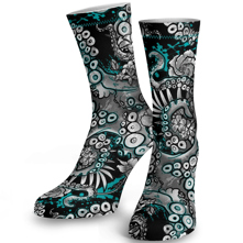 Spacefish Army Electric Blue O Picture