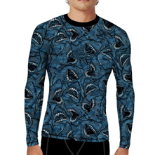 Spacefish Army Shark Camo Men' Picture