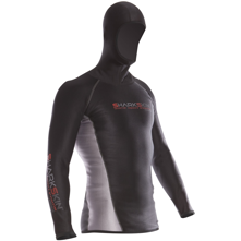 Sharkskin Chill-Proof Hooded Shirt: Picture 1 regular