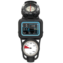 Triple Gauges For Scuba Diving: Air, Depth, Pressure | Scuba