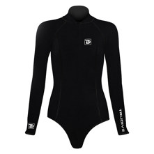 Trudive Women's Front Zip Long Picture