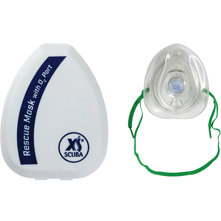 XS Scuba CPR Pocket Mask with Picture