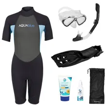Blue Reef Aqua Blue Girl's Sho Picture
