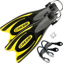 Cressi Frog-Plus Fins with Bun Picture