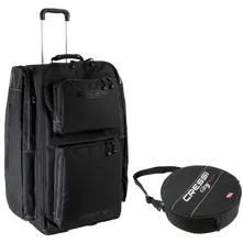 Cressi Moby 5 Black Bag with W Picture