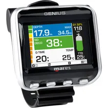 Mares Genius Wrist Computer wi Picture