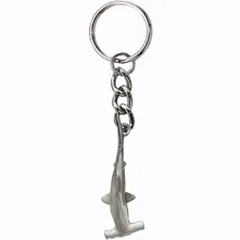 Pewter Hammerhead Key Chain GP7257 - Scuba