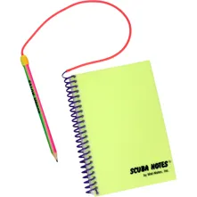 Scuba Spiral Bound Note Pad wi Picture